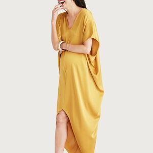 Hatch Riviera Dress in Gold